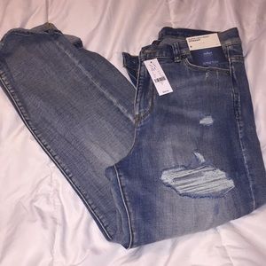 NWT NY & Co super high waist crop jeans (8)